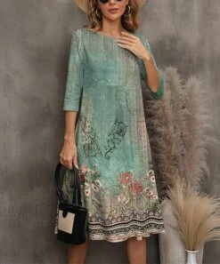 Best Sale ๐คฉ PixieLady Blue & Pink Floral Pocket Shift ๐ Dress - ๐ฉ Women & Plus ๐